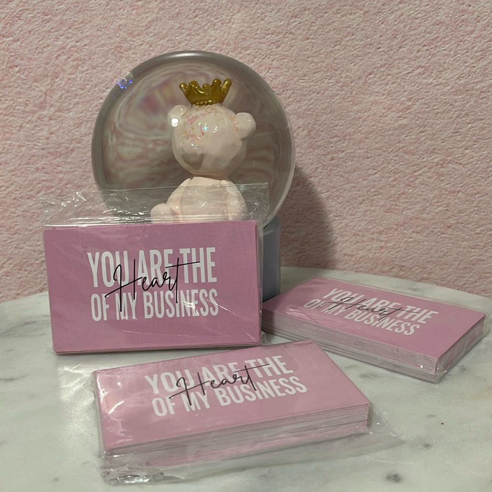 25 thank you cards per package 📦 - the price is for 1 package 🥰🎁🌈🫶🏽🌟💃🏻
